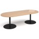 Eternal Radial Flat Trumpet Boardroom Table 